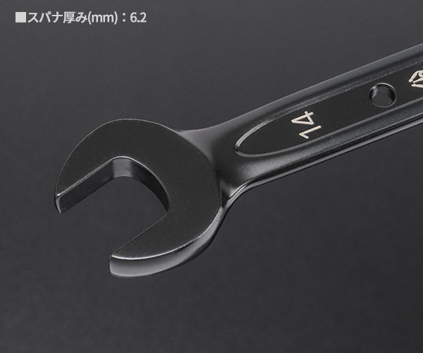 ロブテックス J-CRAFT99 ブラックラチェットコンビネーションレンチ JBRW14 サイズ14mm ジェークラフト ツーナインズ ロブスター工具 LOBSTER LOBTEX