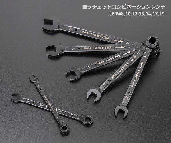 ロブテックス J-CRAFT99 JBRW7SET クロームツールロール ラチェットコンビセット Jクラフト ツーナインズ ロブスター LOBSTER