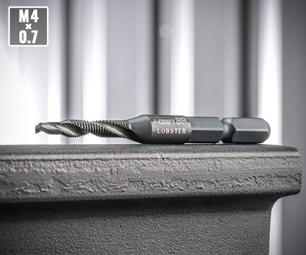 ロブテックス J-CRAFT99 タップドリル JBTDBH4 M4×0.7 下穴+タップ兼用 (4963202017084) LOBSTER ツーナインズ