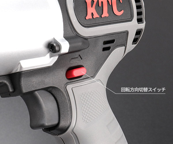 KTC ホイールナット用コードレスインパクトレンチ 最大トルク600N・m 18V フルセット (JTAE475)(4989433617275) 京都機械工具