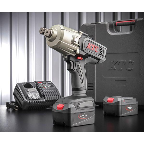 【ワケあり特価品】 (状態B) KTC 19.0sq. コードレスインパクトレンチセット JTAE681