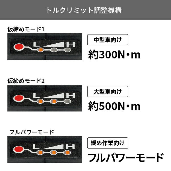 【限定特価】KTC 19.0sq. コードレストルクリミット インパクトレンチセット JTAE682 1100N・m コードレス充電式電動インパクトレンチ