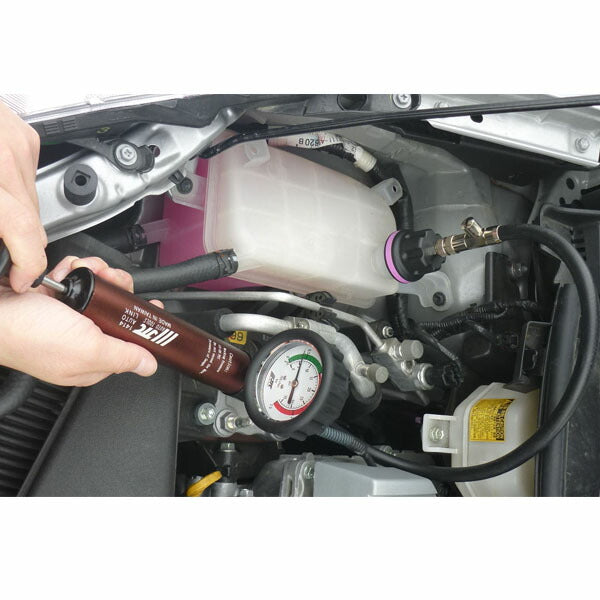 JTC ラジエーター&キャップテスター 加圧・漏れ診断用キット 国産車対応 ハードケース付 (JTC1414J)(4580343112371)
