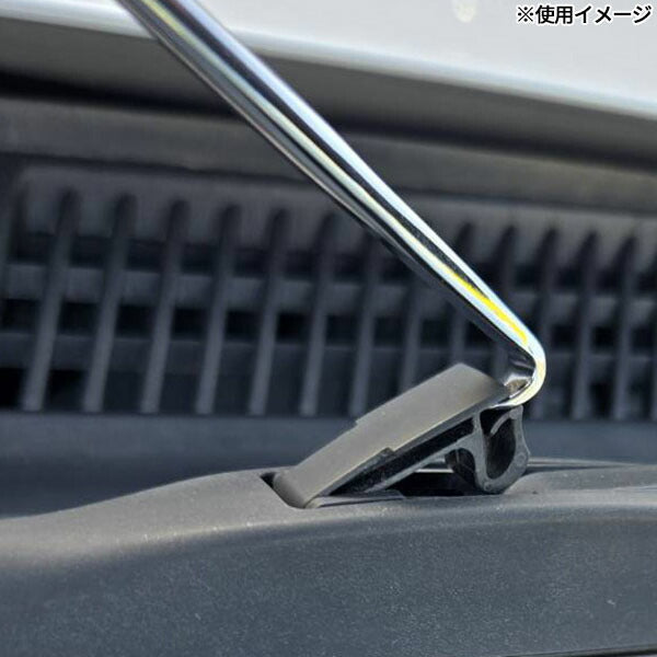 JTC 3PCSマルチロングピックセット (JTC6385)(4713218695369) ピックツール クリップ外し 内張り外し 鈑金工具 整備工具