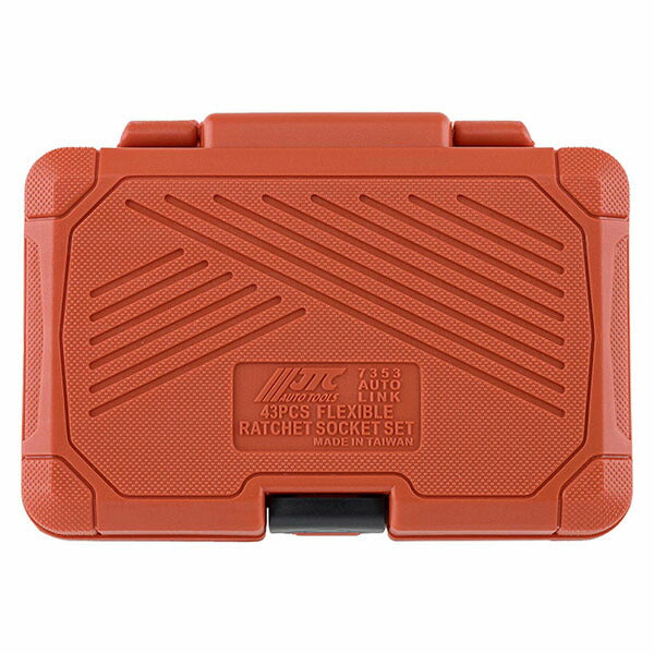 JTC 43PCSダブルエンド首振りラチェットソケットセット JTC7353