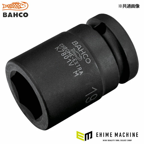 日本正規品 バーコ インパクト用ソケット 1/2 対辺寸法22mm 全長45mm (K7801VM-22)(7314151781873) BAHCO