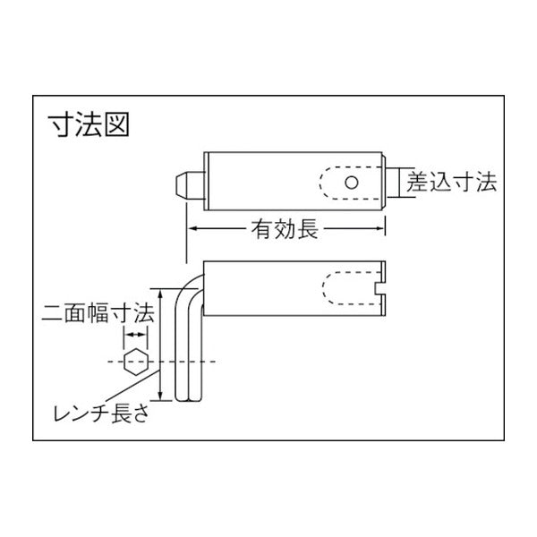 カノン HCKヘキサゴンヘッド 二面幅4mm 交換ヘッド (50HCK4)(4571126290621) 中村製作所 KANON