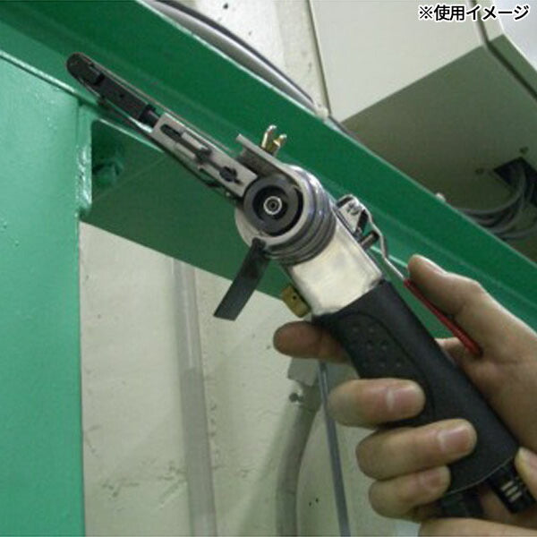 空研 ベルトサンダーセット 10mm幅ベルト 小型軽量 エアーベルトサンダー (KBS-10A)(4560246021451) KUKEN