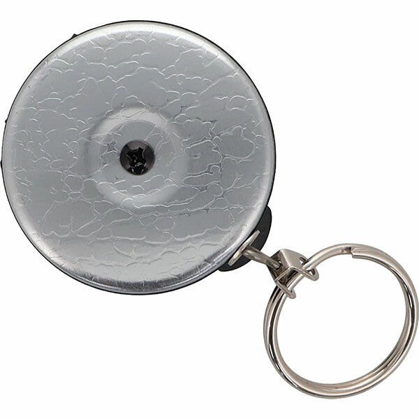 日本正規品 キーバック リトラクタブルキーチェーン オリジナルシリーズ (0004-011) (0088056015100) 24インチ 着脱可能回転式ベルトクリップ クローム キーリール KEY-BAK