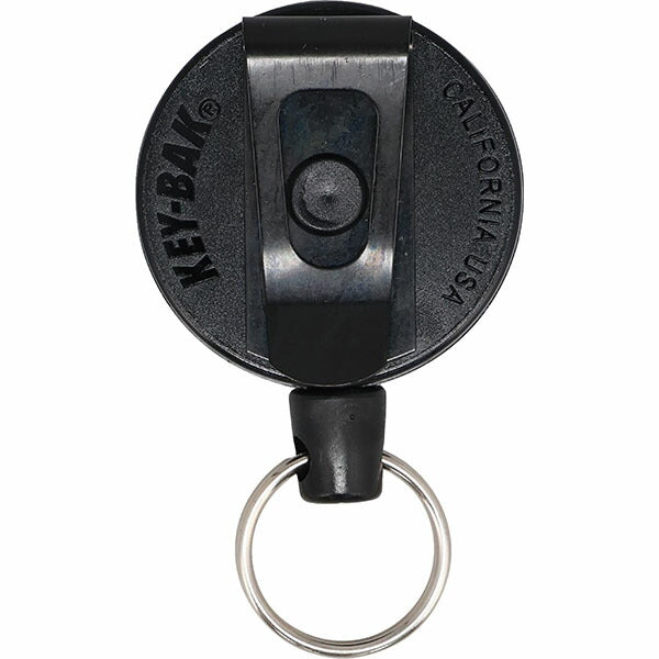 日本正規品 キーバック リトラクタブルキーリール MID6 (0006-001) (0088056901472) 36インチ スイベルベルトクリップ キーチェーン 軽量 コンパクト KEY-BAK