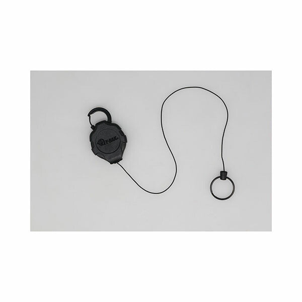 日本正規品 キーバック リトラクタブルキーチェーン RATCH-IT (0KR2-3A11) (0088056912393) 48インチ DuPont ケブラーコード カラビナ ラチェット式 5インチロック 鍵15本対応 工具落下防止 KEY-BAK
