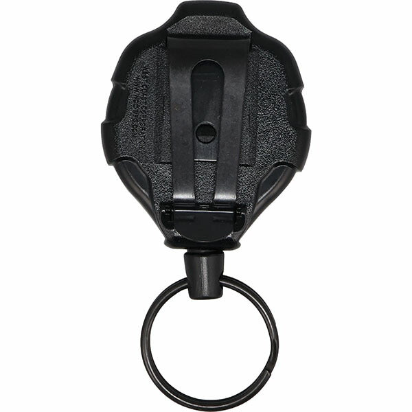 日本正規品 キーバック リトラクタブルキーチェーン RATCH-IT (0KR2-3A21) (0088056912409) 48インチ コード ベルトクリップ ラチェット式 5インチロック 鍵15本対応 工具落下防止 KEY-BAK