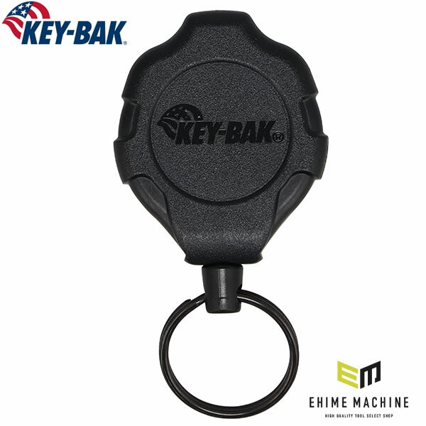 日本正規品 キーバック リトラクタブルキーチェーン RATCH-IT (0KR2-4A21) (0088056912355) 36インチ ベルトクリップ ラチェット式 耐荷重370g 鍵22本対応 工具落下防止 KEY-BAK