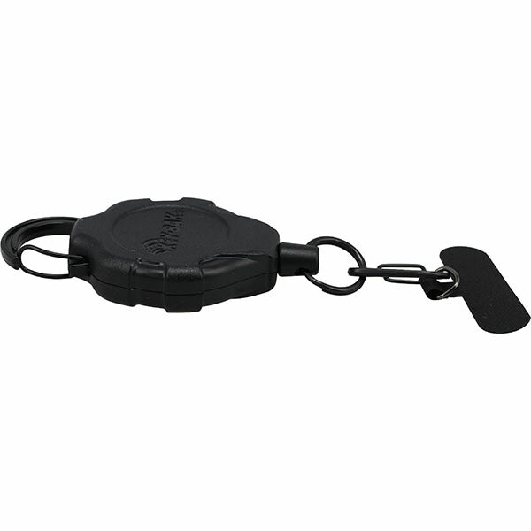 日本正規品 キーバック スマートフォンテザー RATCH-IT (0KR7-4A11) (0088056918432) 36インチ カラビナ ラチェット式 落下防止 紛失防止 旅行 ハイキング 通勤 ブラック KEY-BAK