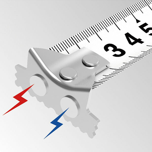 【11月の特価品】コメロン マグジャケットクローム 25mm幅 5.5m ゴムジャケットタイプ (KMC-31CML-55-25)(8803005398729) KOMELON