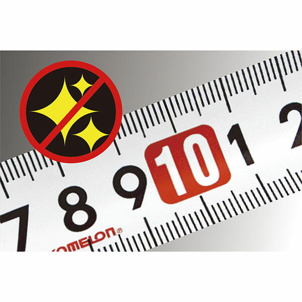 【11月の特価品】コメロン マグジャケットクローム 25mm幅 5.5m ゴムジャケットタイプ (KMC-31CML-55-25)(8803005398729) KOMELON