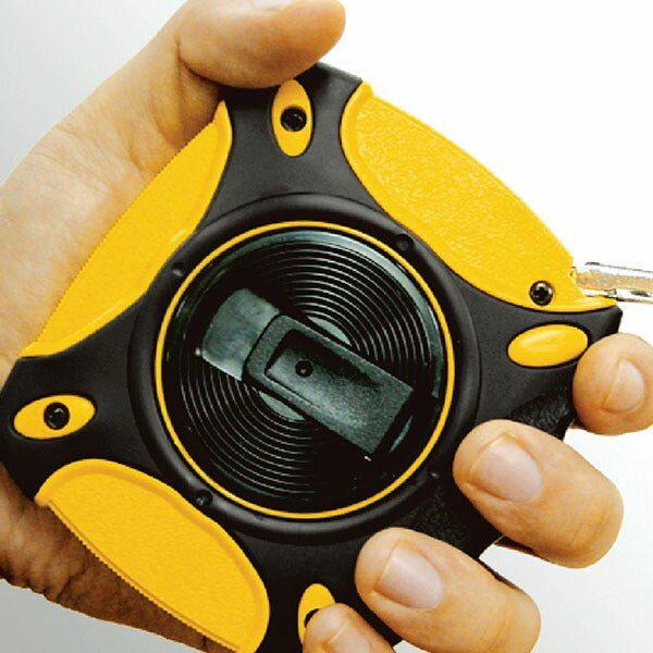 コメロン グリッパー 10mm幅 20m 折り畳みクランクハンドル付 耐摩耗ナイロンコートテープ (KMC-900R-20-10)(8803005903114) KOMELON