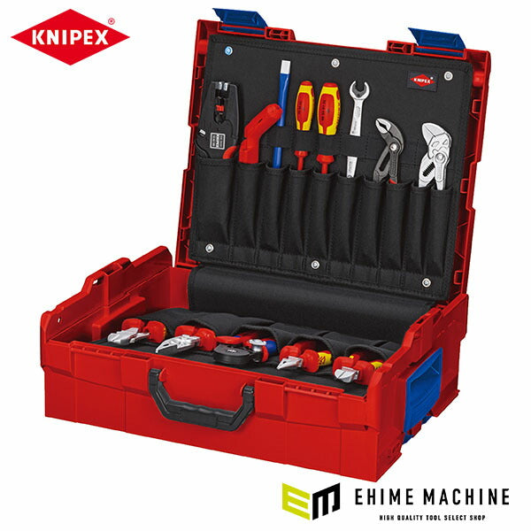 日本正規品 クニペックス 電気技師用ツールセット L-Boxx入 (002119LBE)(4003773081623) KNIPEX