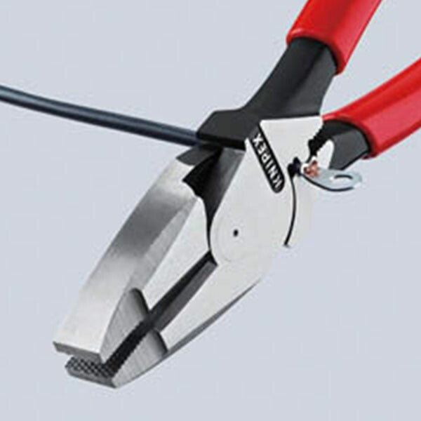 日本正規品 クニペックス 架線工事用強力ペンチ(圧着付) (0911-240SB)(4003773071860) KNIPEX