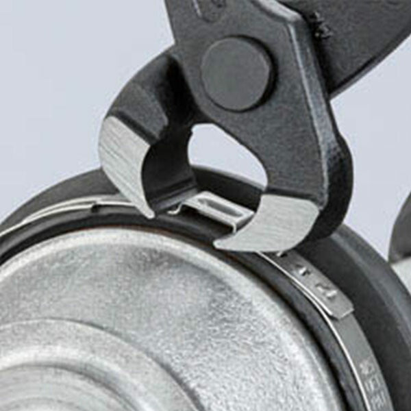 日本正規品 クニペックス クランプホースバンドプライヤー 1-ear (1098-I220SB)(4003773080893) KNIPEX