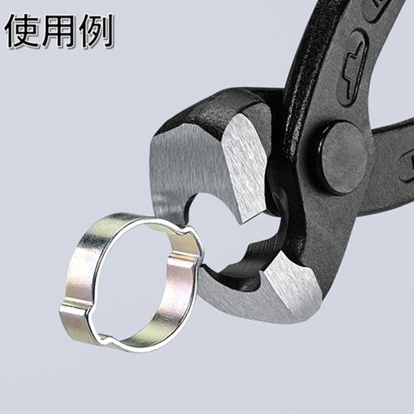 日本正規品 クニペックス クランプホースバンドプライヤー 2-ear (1099-I220SB)(4003773080909) KNIPEX