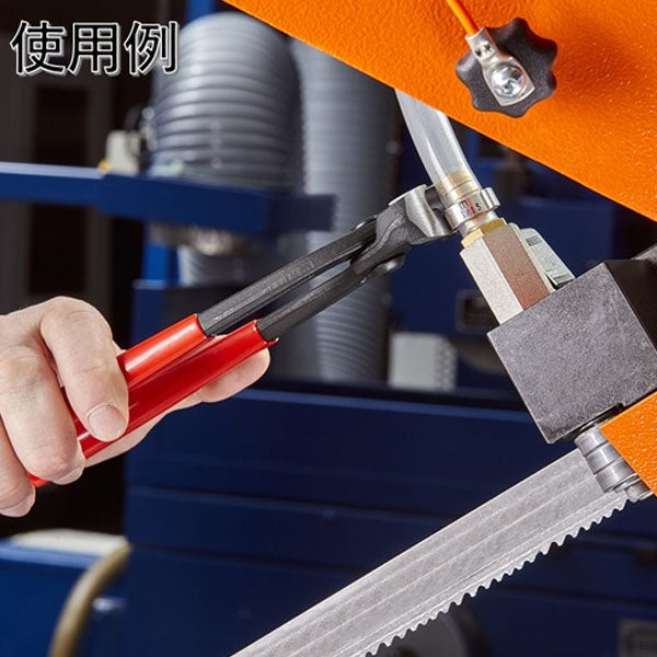 日本正規品 クニペックス クランプホースバンドプライヤー 2-ear (1099-I220SB)(4003773080909) KNIPEX