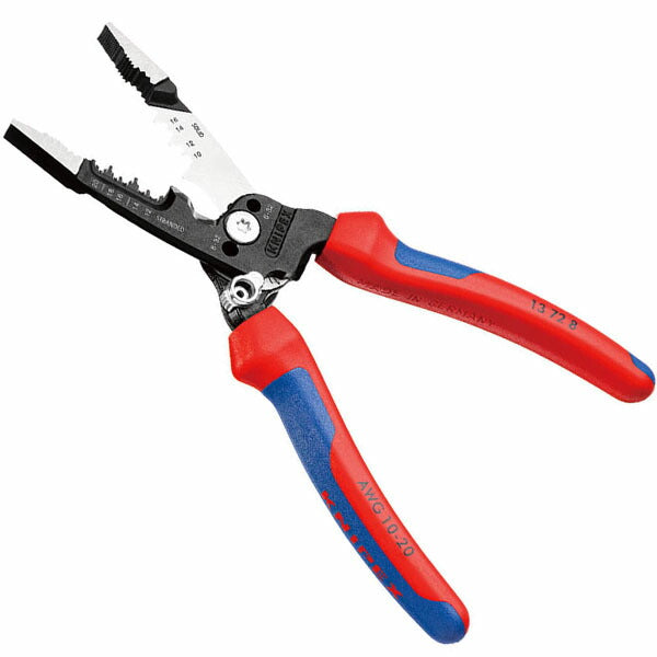 日本正規品 クニペックス 電気技師用多機能ペンチ (1372-8)(4003773086680) KNIPEX