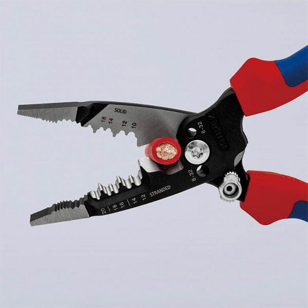 日本正規品 クニペックス 電気技師用多機能ペンチ (1372-8)(4003773086680) KNIPEX