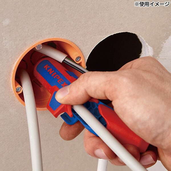 日本正規品 クニペックス エルゴストリップ PVケーブル用 (1695-03SB)(4003773092605) KNIPEX