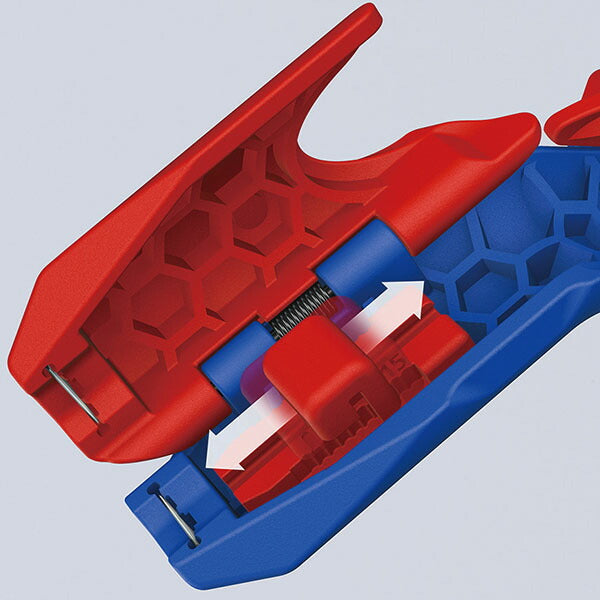 日本正規品 クニペックス エルゴストリップ PVケーブル用 (1695-03SB)(4003773092605) KNIPEX