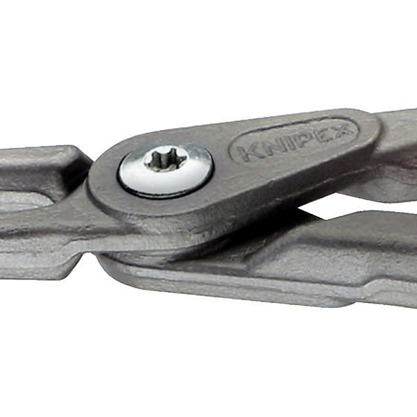 日本正規品 クニペックス 穴用精密スナップリングプライヤー 曲 (4821-J21)(4003773048640) 業務向け KNIPEX