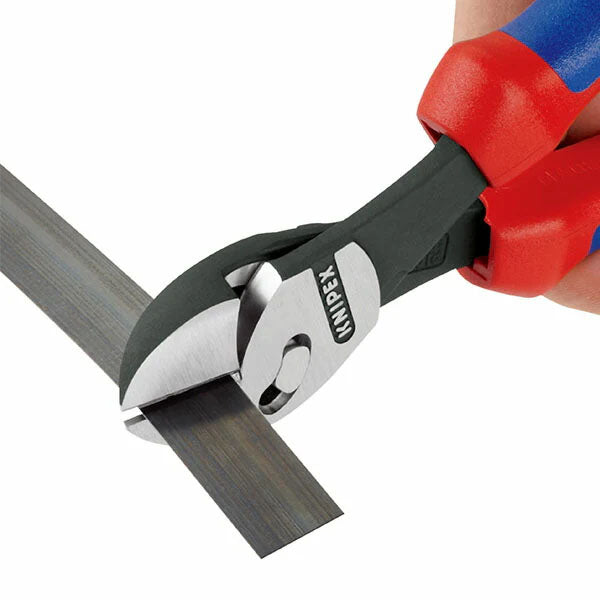 日本正規品 クニペックス ツインフォースニッパー (BK) (7372-180BK)(4003773074816) KNIPEX