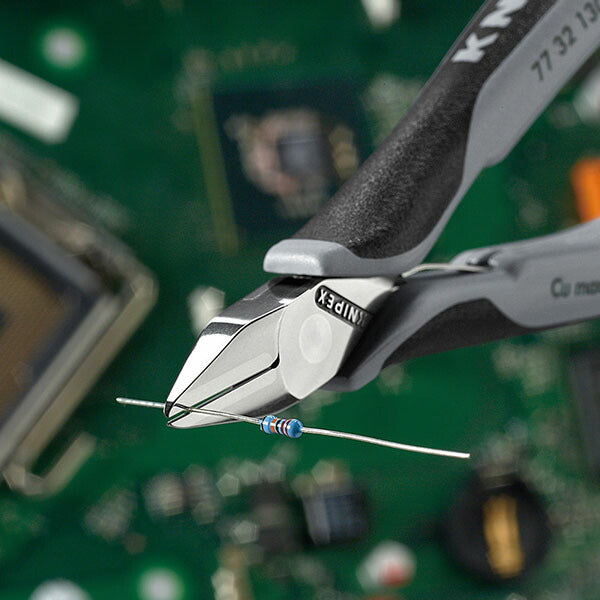 日本正規品 クニペックス ESD エレクトロニクスニッパー (7732-130ESD)(4003773089193) KNIPEX