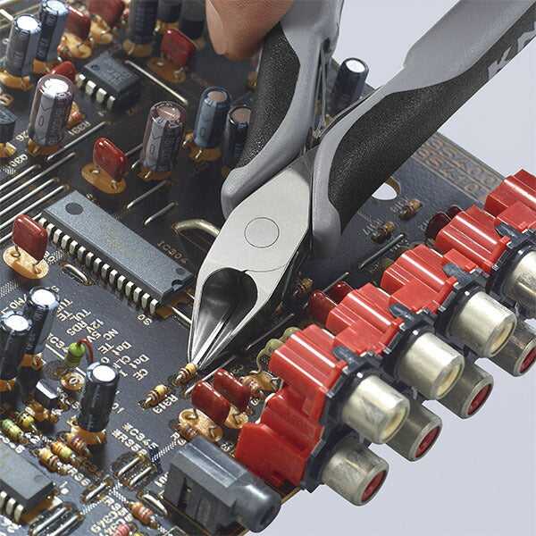 日本正規品 クニペックス エレクトロニクスニッパー (7742-130ESD)(4003773089216) KNIPEX