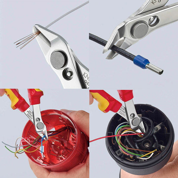 日本正規品 クニペックス 絶縁スーパーニッパー (7806-125SB)(4003773084716) KNIPEX