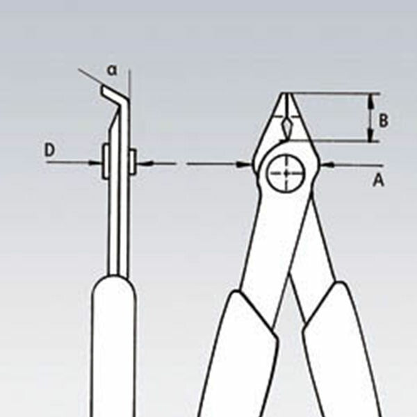 日本正規品 クニペックス スーパーニッパー 60゜ (7823-125SB)(4003773027348) KNIPEX