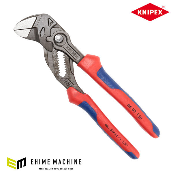 日本正規品 クニペックス プライヤーレンチ (8602-180SB)(4003773084310) KNIPEX