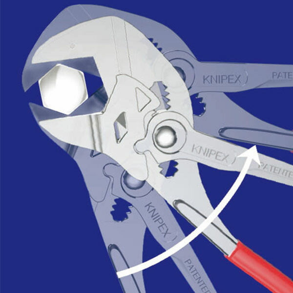 日本正規品 クニペックス 絶縁プライヤーレンチ (8606-250)(4003773082408) 業務向け KNIPEX