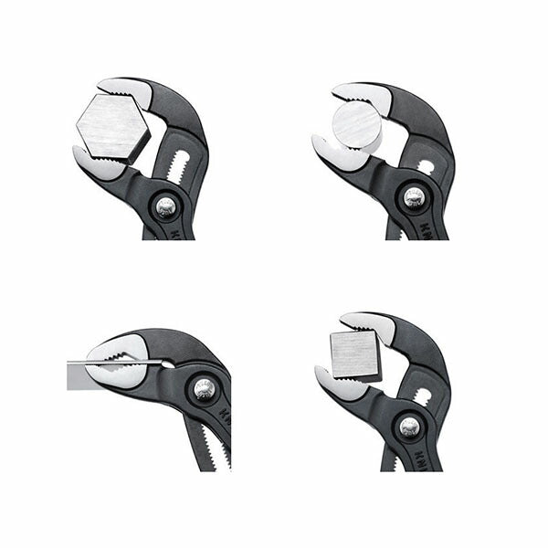 日本正規品 クニペックス コブラ ウォーターポンププライヤー 落下防止 コンフォート 300mm (87 02 300 T)(4003773080169) KNIPEX