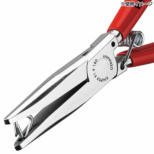 日本正規品 クニペックス シートカバー用クリッププライヤー (9191-180)(4003773092650) KNIPEX