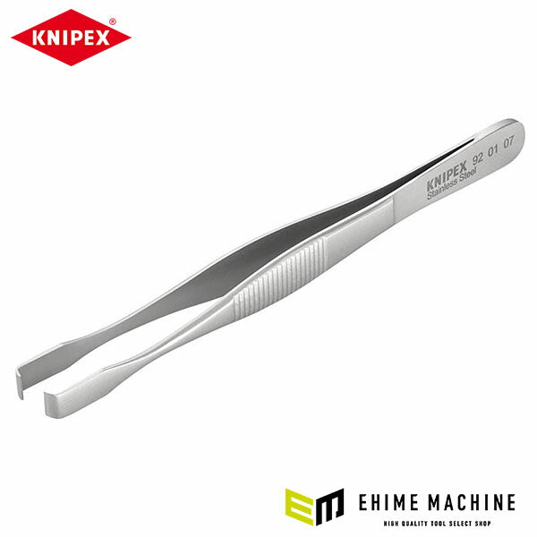 日本正規品 クニペックス 精密ピンセット 143MM (9201-07)(4003773086932) KNIPEX