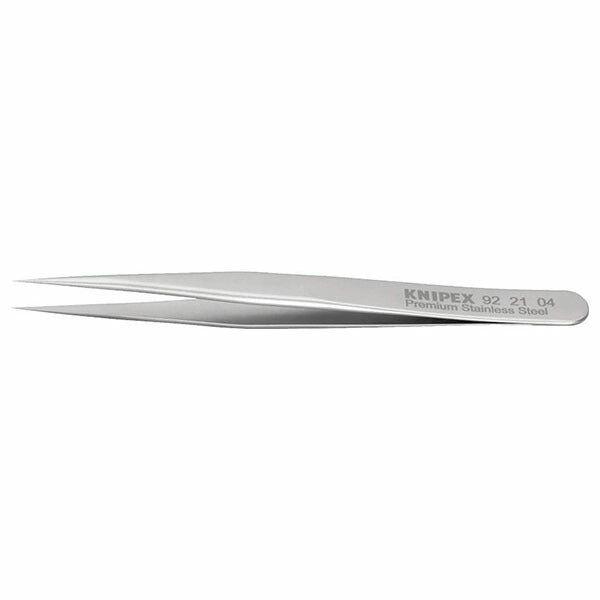 日本正規品 クニペックス ミニ精密ピンセット 90mm 直 針状 (9221-04)(4003773087526) KNIPEX