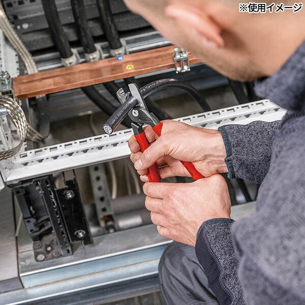 日本正規品 クニペックス ケーブルカッター StepCut XL ステップカット プラスチックコーティング (9511-225SB)(4003773089933) KNIPEX