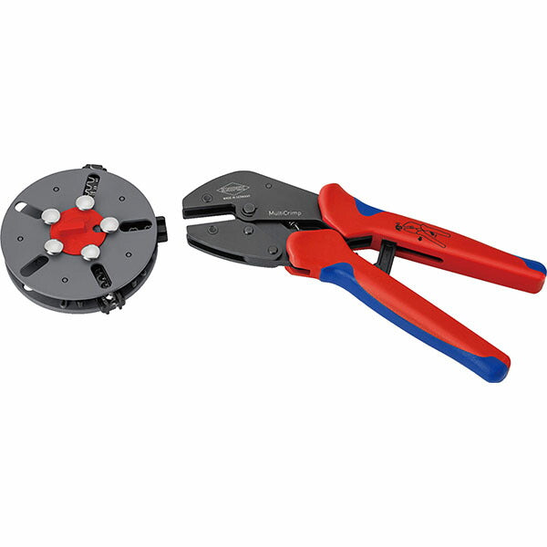 日本正規品 クニペックス マルチクリンプ マガジン式圧着工具 本体のみ (9733LE)(4003773092643) KNIPEX