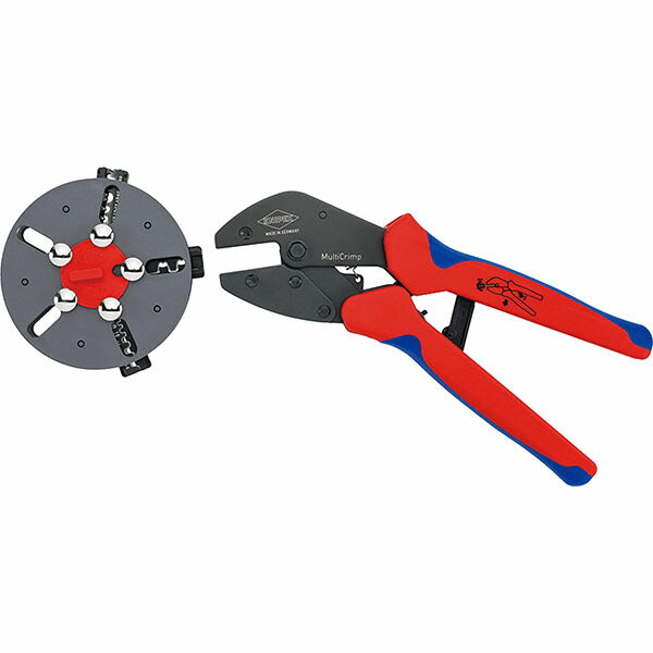 日本正規品 クニペックス マルチクリンプ マガジン式圧着工具 本体のみ (9733LE)(4003773092643) KNIPEX