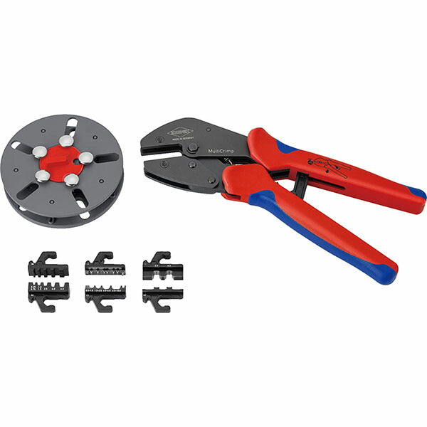 日本正規品 クニペックス マルチクリンプ マガジン式圧着工具 本体のみ (9733LE)(4003773092643) KNIPEX