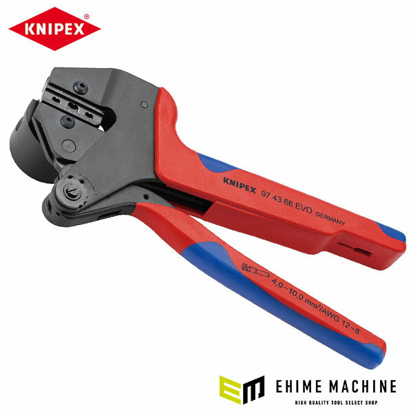 日本正規品 クニペックス クリンピングシステムプライヤー MC4-EVO (9743-66EVO)(4003773090014) KNIPEX