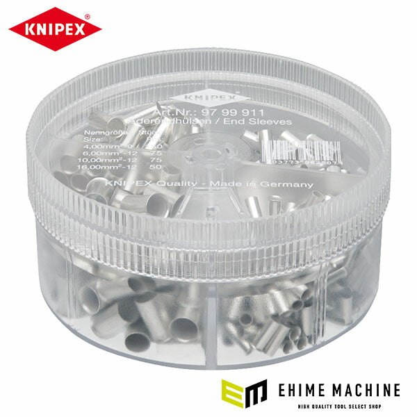 日本正規品 クニペックス 非絶縁エンドスリーブキット (9799-911)(4003773082507) KNIPEX