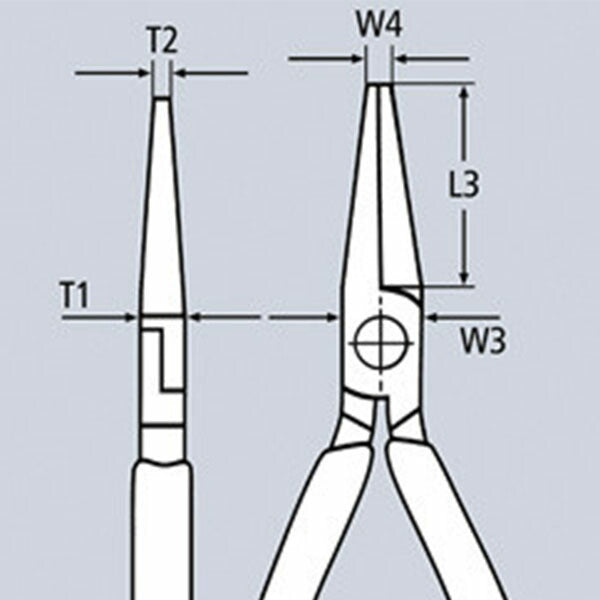 日本正規品 クニペックス ロングノーズプライヤー (3031-160)(4003773035077) 業務向け KNIPEX