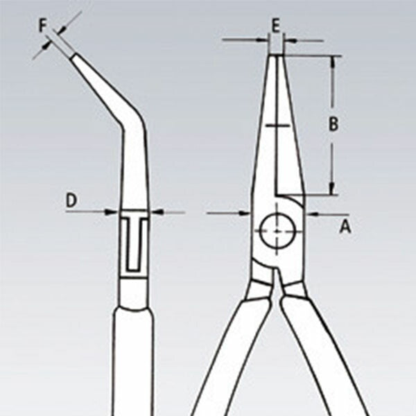 日本正規品 クニペックス エレクトロニクスプライヤー (3542-115)(4003773040736) 業務向け KNIPEX